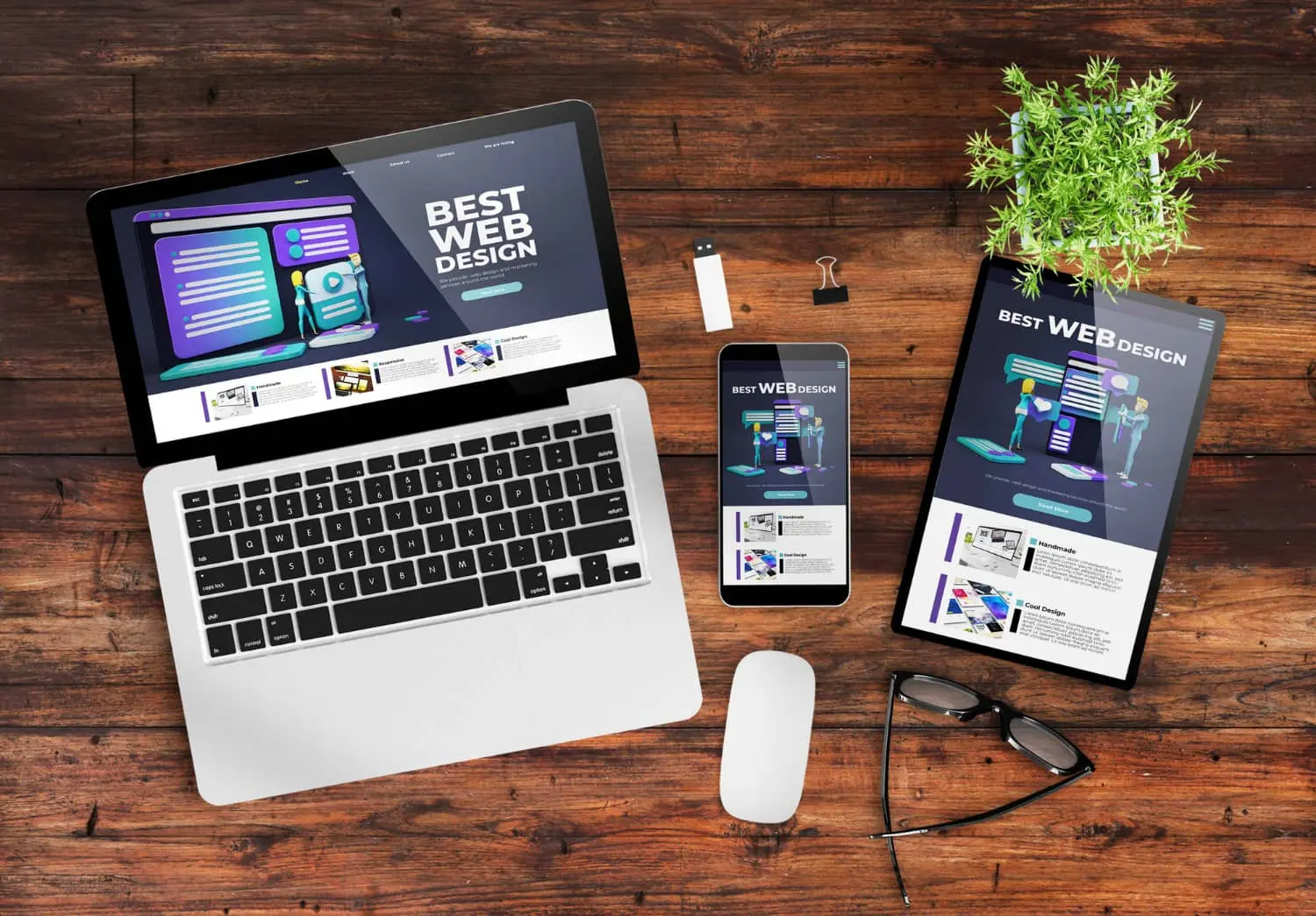 تصميم مواقع الكترونية احترافية ومبتكرة لعملك في السعودية مع وايد