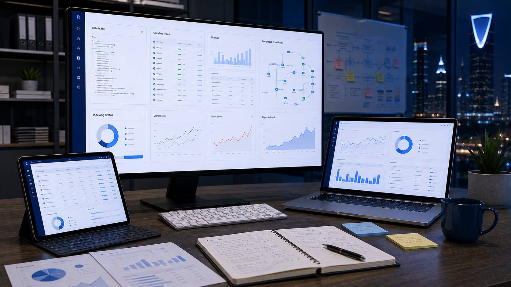 Robots.txt file and crawl management in technical SEO