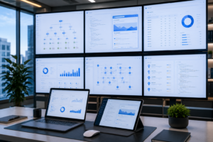 Structured data and schema markup dashboard for SEO optimization.