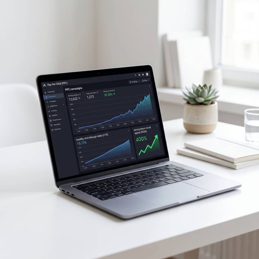 حوّل النقرات إلى عملاء باستخدام إدارة إعلانات احترافية