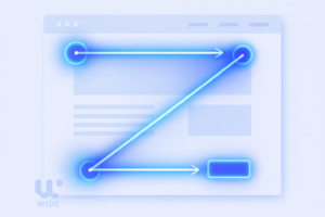 نمط Z في صفحات الهبوط