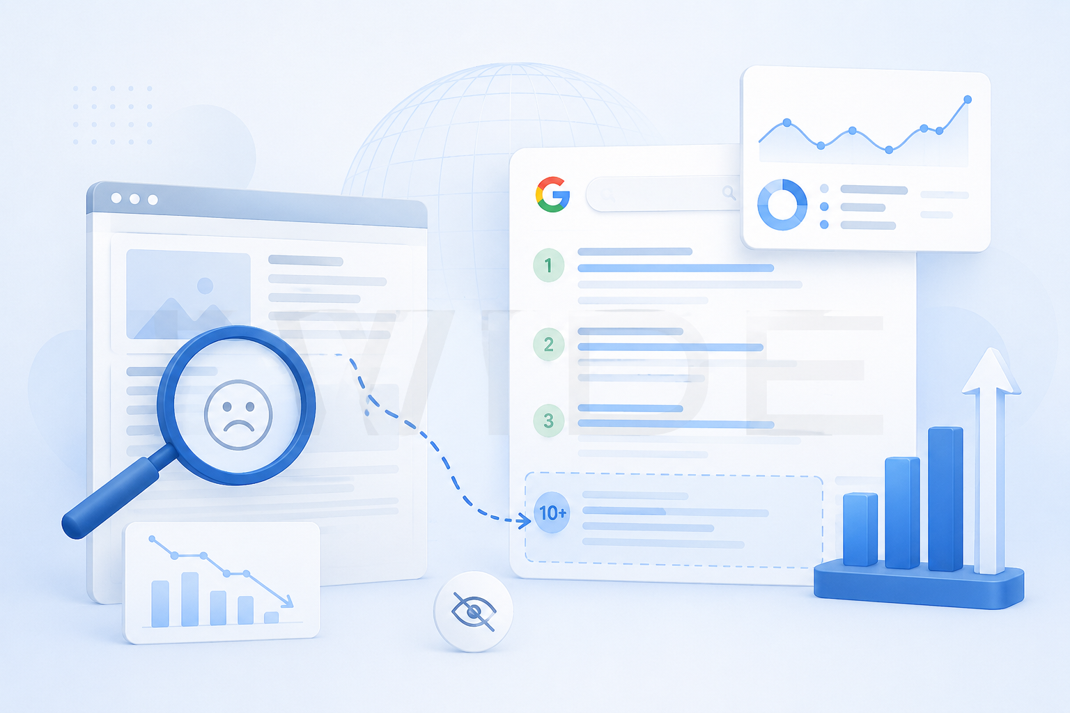 أسباب ضعف ظهور المواقع في نتائج Google